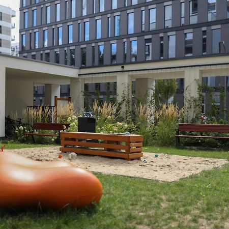 Apartament Zdziechowskiego With Parking And Ac, Mokotow Varsóvia Exterior foto